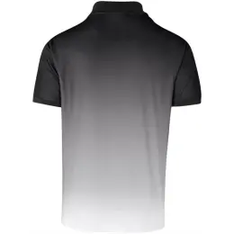 Mens Dakota Golf Shirt Charcoal Back